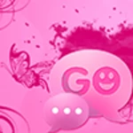 Logo of SMS Pro Theme Pink Heart android Application 